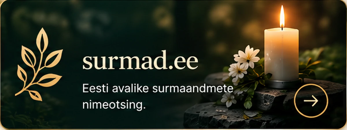 surmad.ee – Eesti avalike surmaandmete nimeotsing